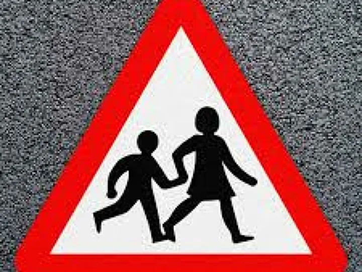 School sign