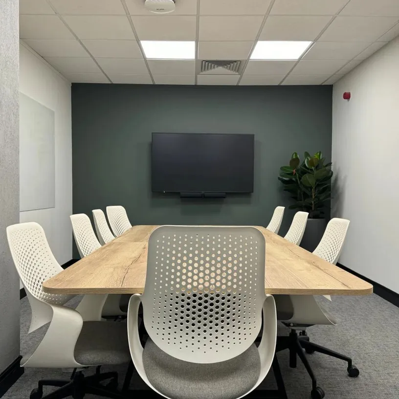 Meeting area at Accenture office in Leeds