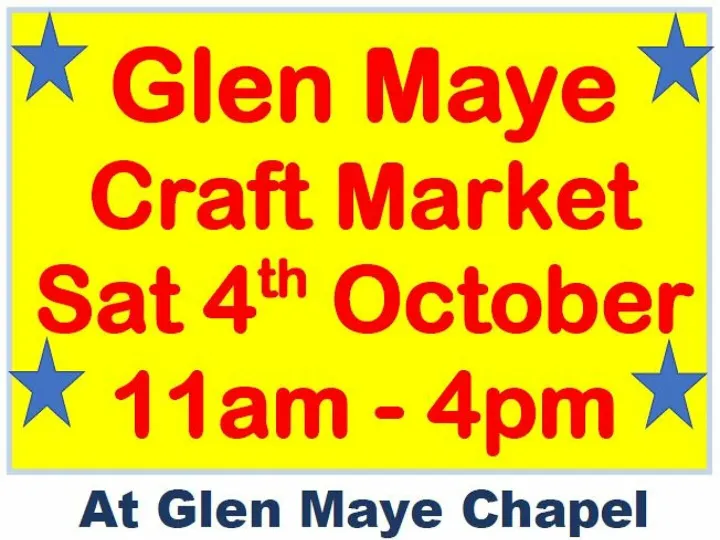 Glen Maye crafts