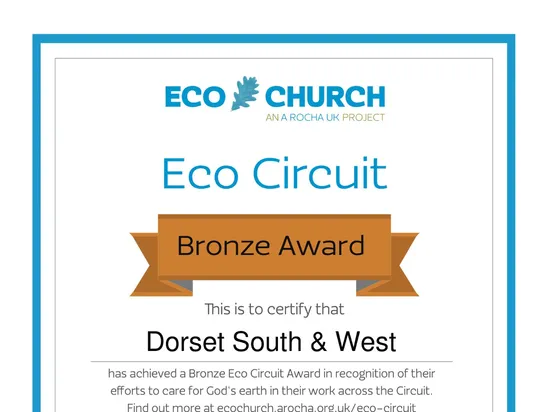 Dorset South & West Methodist Circuit Eco-Circuit-