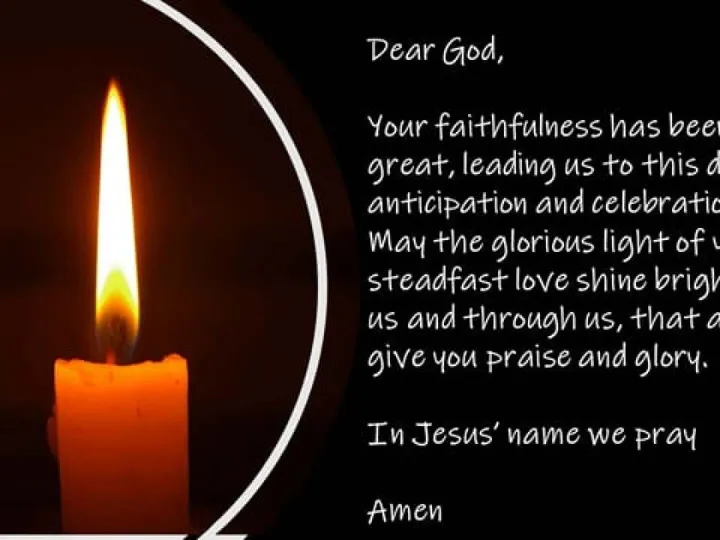 Advent Prayer 3