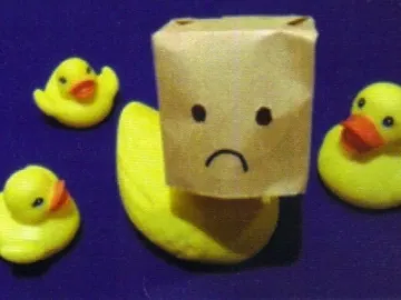 Sad duck
