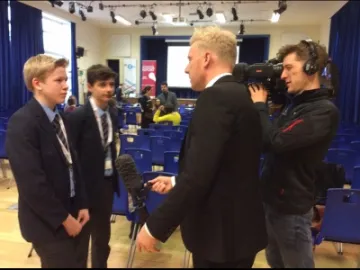 Sam Patrick On North West Tonight