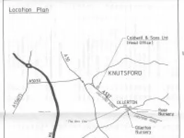 1992 Nursery Sites location plan