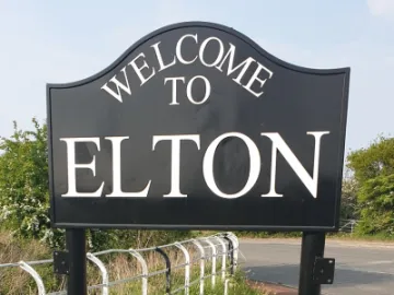 Welcome to Elton sign