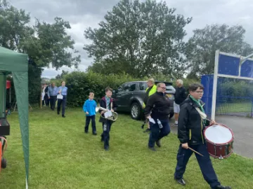 Summer fete 2023 arrival of the parade