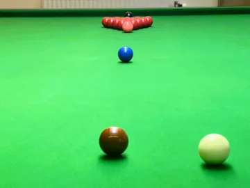 Snooker Table Close Up