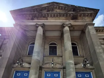 Central from the front