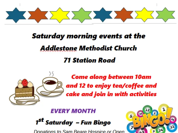 Saturday Coffee Mornings 2026a