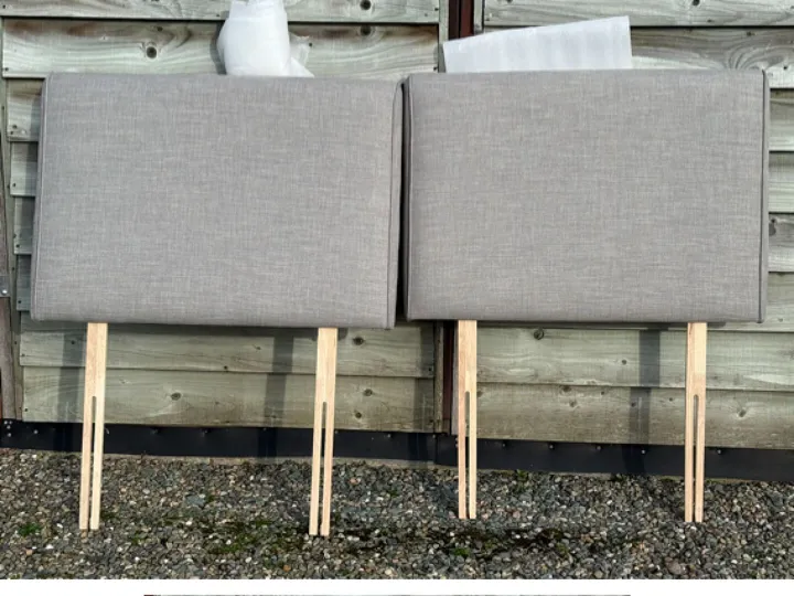 Items for sale &ndash; &pound;80 for two single headboards &pound;80 for both