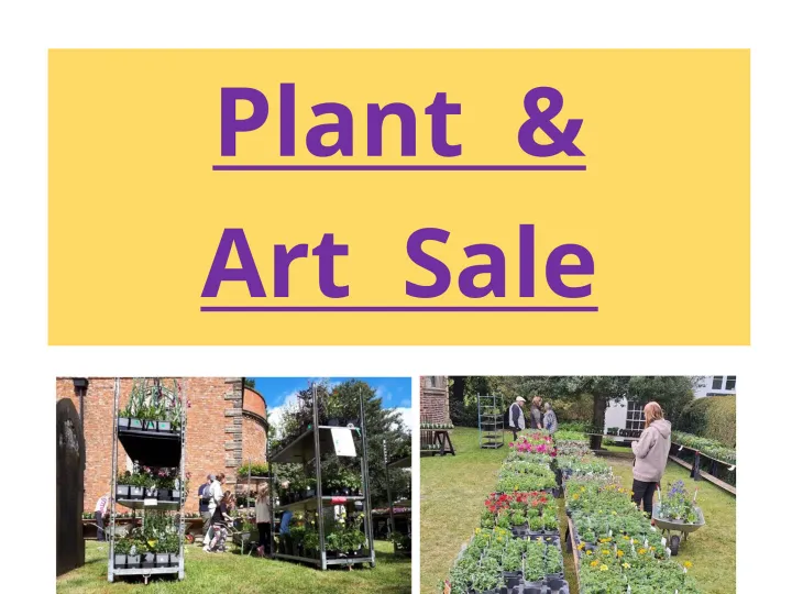 Plant Sale 2026