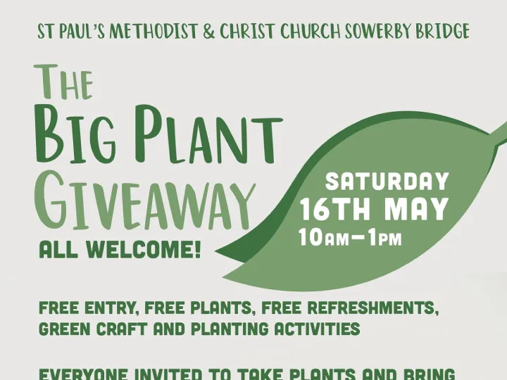St Pauls Big Plant Give Away Poster 2026