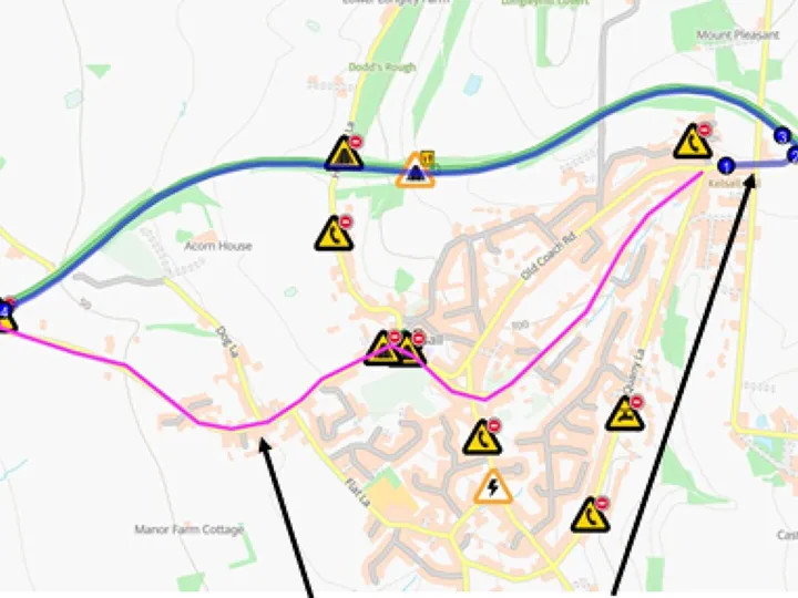 Kelsall Roadworks