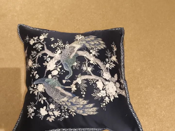 Items for sale &ndash; Laura Ashley Cushions 1 pair Peacock Design &pound;20 the pair