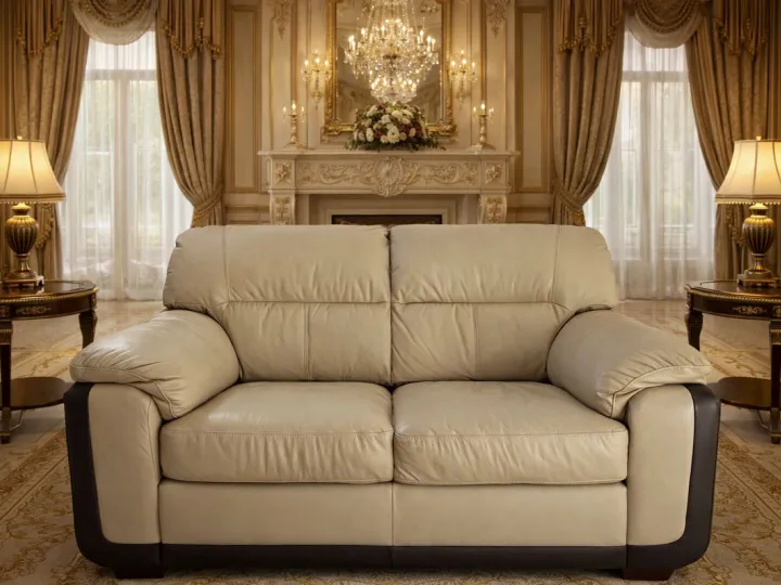 Items for sale &ndash; High Quality leather sofa in Cream & Coco leather. Exellent condition. Two identical sofas available. Cream and Coco sofa in lovely condition. Two identical items available &pound;175 each. Call 07483271130. Thankyou for viewing.