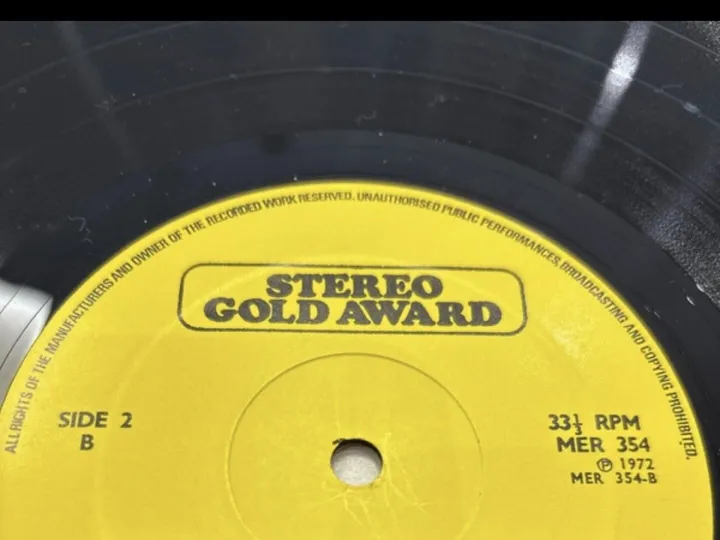 Items for sale
– LP £4