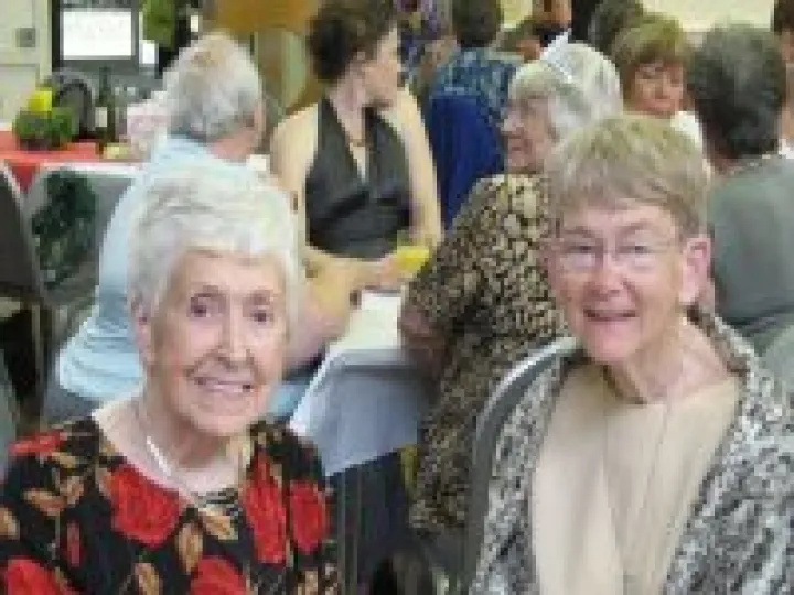 Wynne Sinclair and Jenny Moult