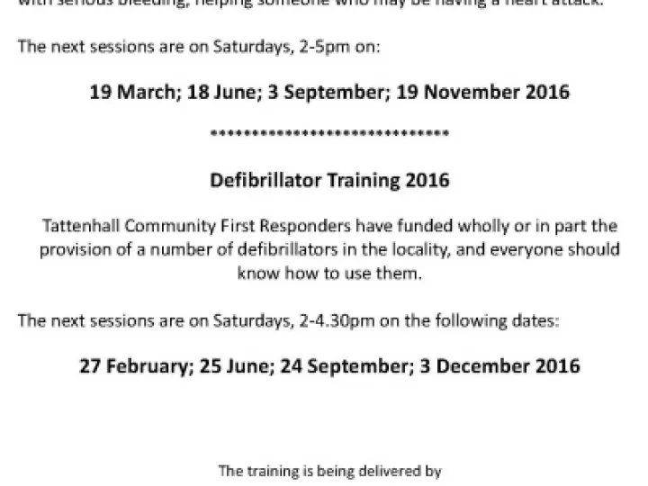 Heartstart And Defib Training 2016 Poster   6 Jan 2016  3