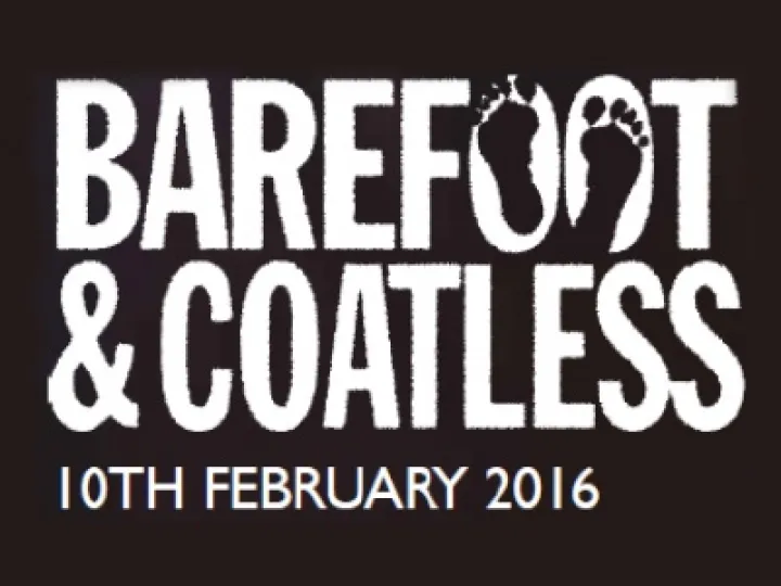 Barefoot and coatless BW 5x4