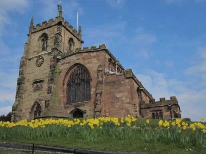 St.James Church in the Spring