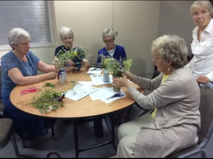 AH & T Flower Club 4 July 2016