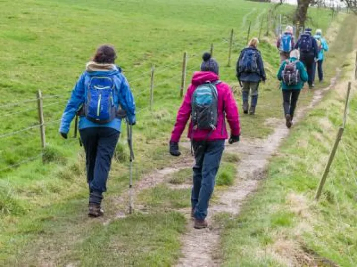 Sandstone Ridge   Footpath at Kelsborrow Castle 2