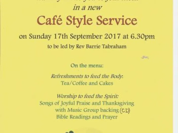 Cafe Style Service