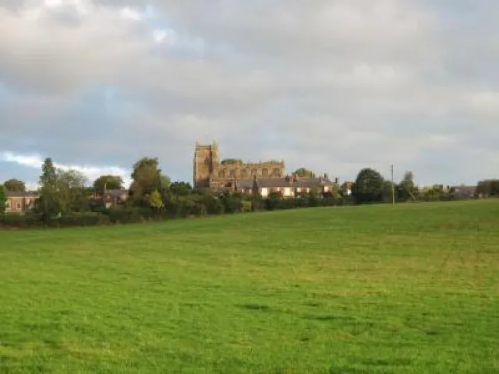 Malpas Church from Mastiff lane