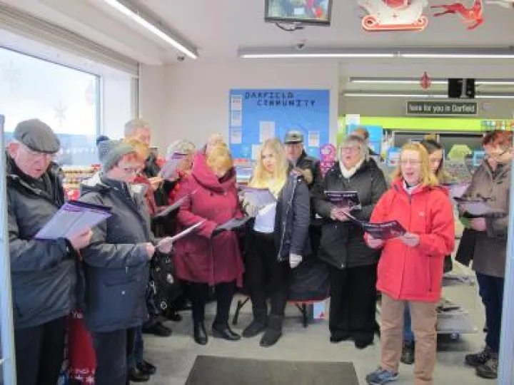 Carol Singing Darfield 2017