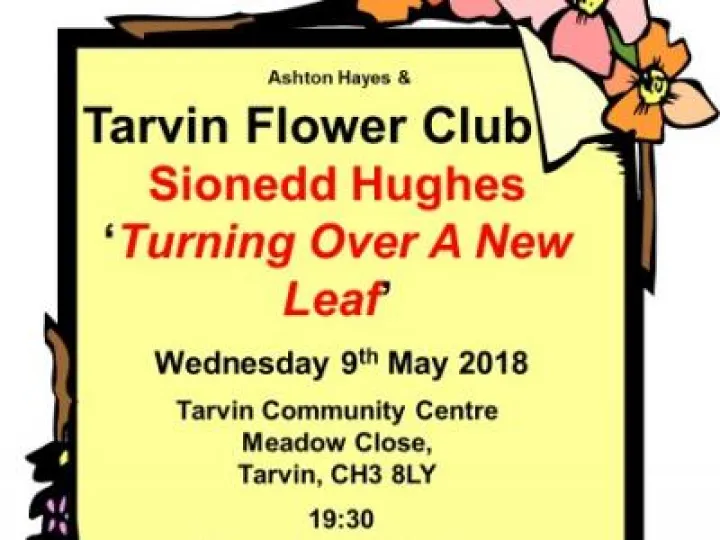 AH&T Flower Club Poster May 2018