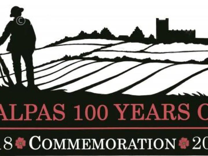 Malpas 100 years on logo