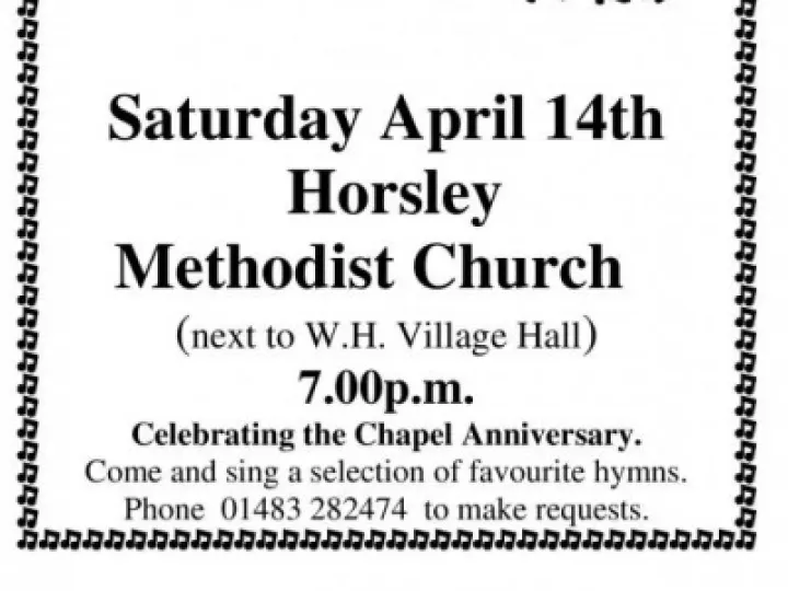 Songs of Praise poster 2018