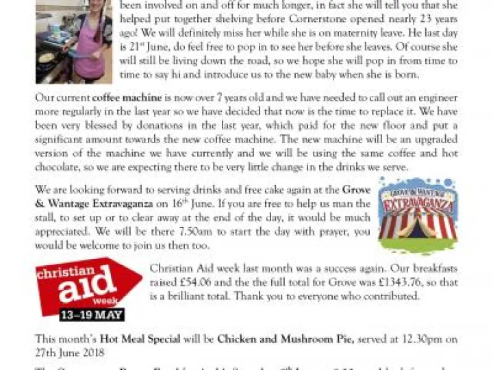 Friends Newsletter June 18