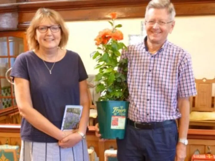 P1000949_Avril & Steve Frankish_Farewell at Halmer End_24th June 2018