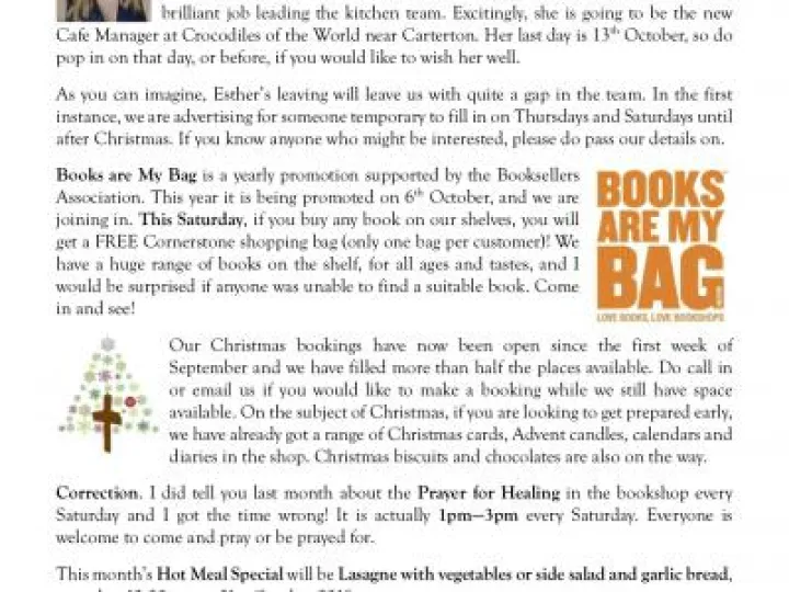 Friends Newsletter October 2018