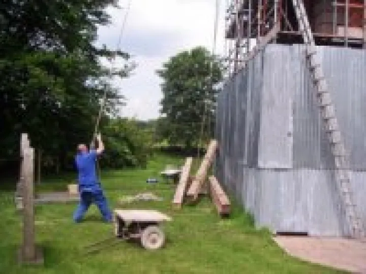 Church tower repairs 2006