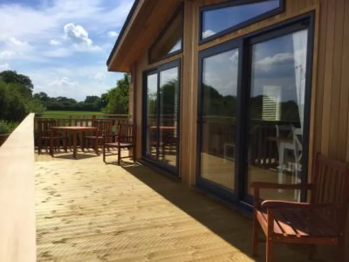 Ash lodge decking