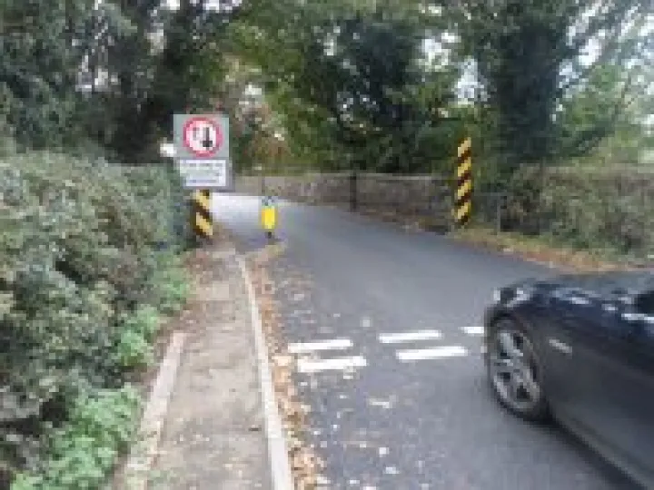 Traffic calming finshed