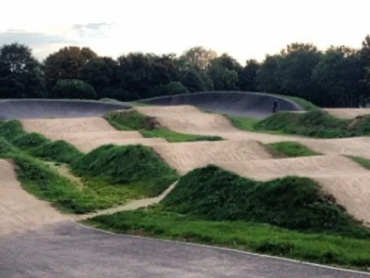 Royston BMX track landscaping