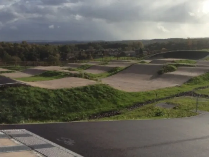 Telford BMX Track overview