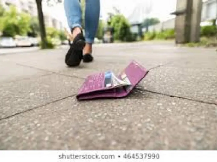 Lost purse
