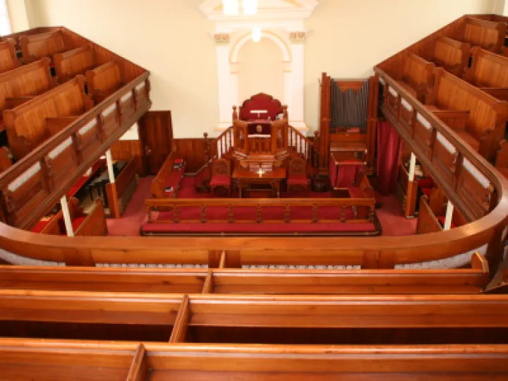 Church from rear of balcony Oct  07 (1)