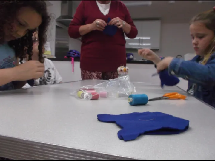 2018 Sept Unicorn sewing