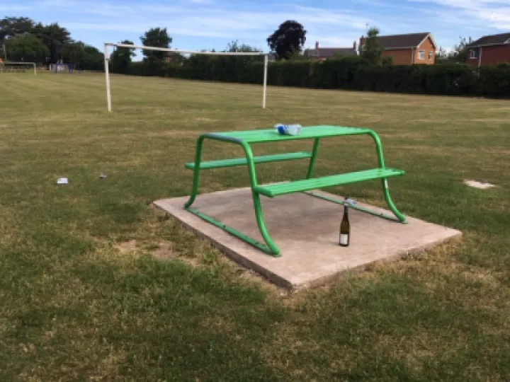 playing field rubbish