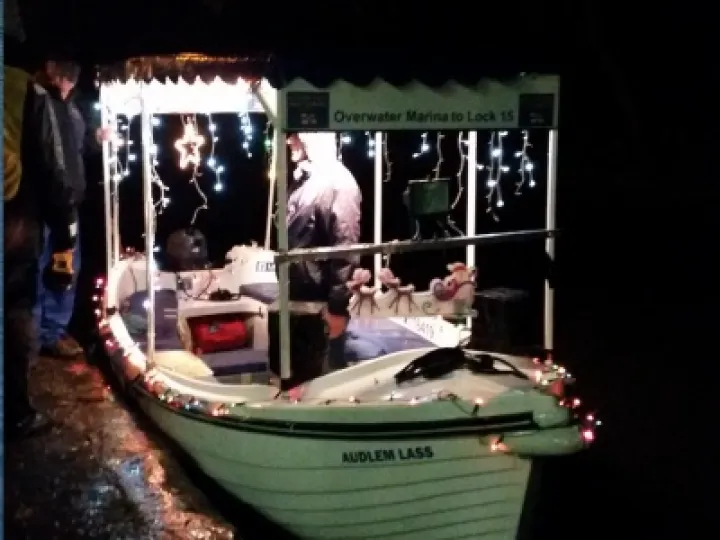 Audlem Lass Santa