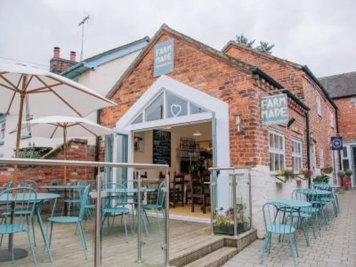 Farm made tea rooms