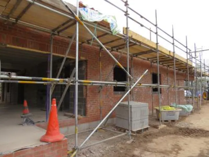 Ist Floor under construction March 2017