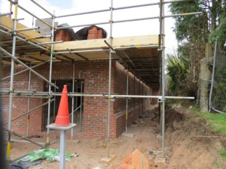 Ist Floor under construction March 2017