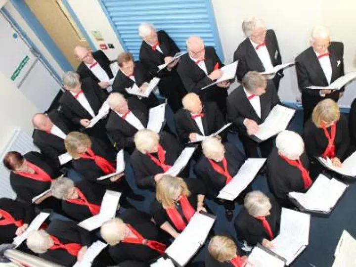 Unusual View of the choir