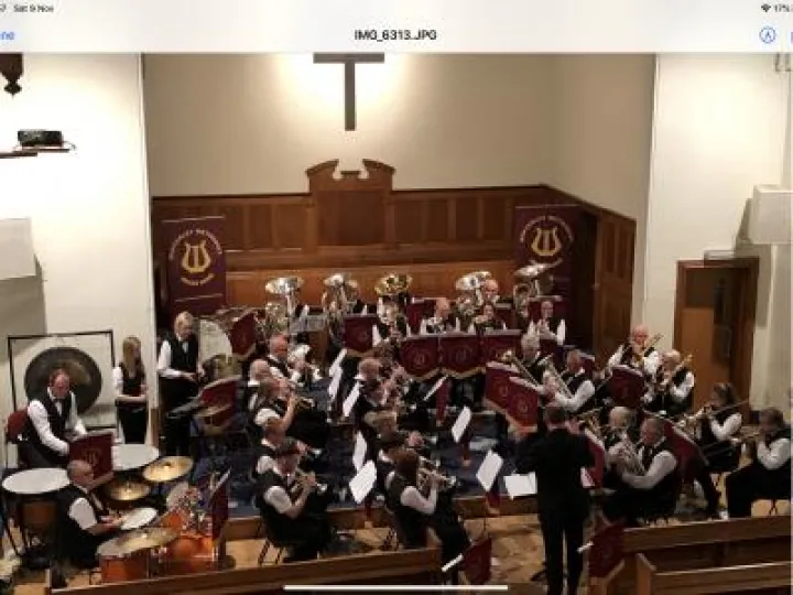 Winterley Brass Band at AMC